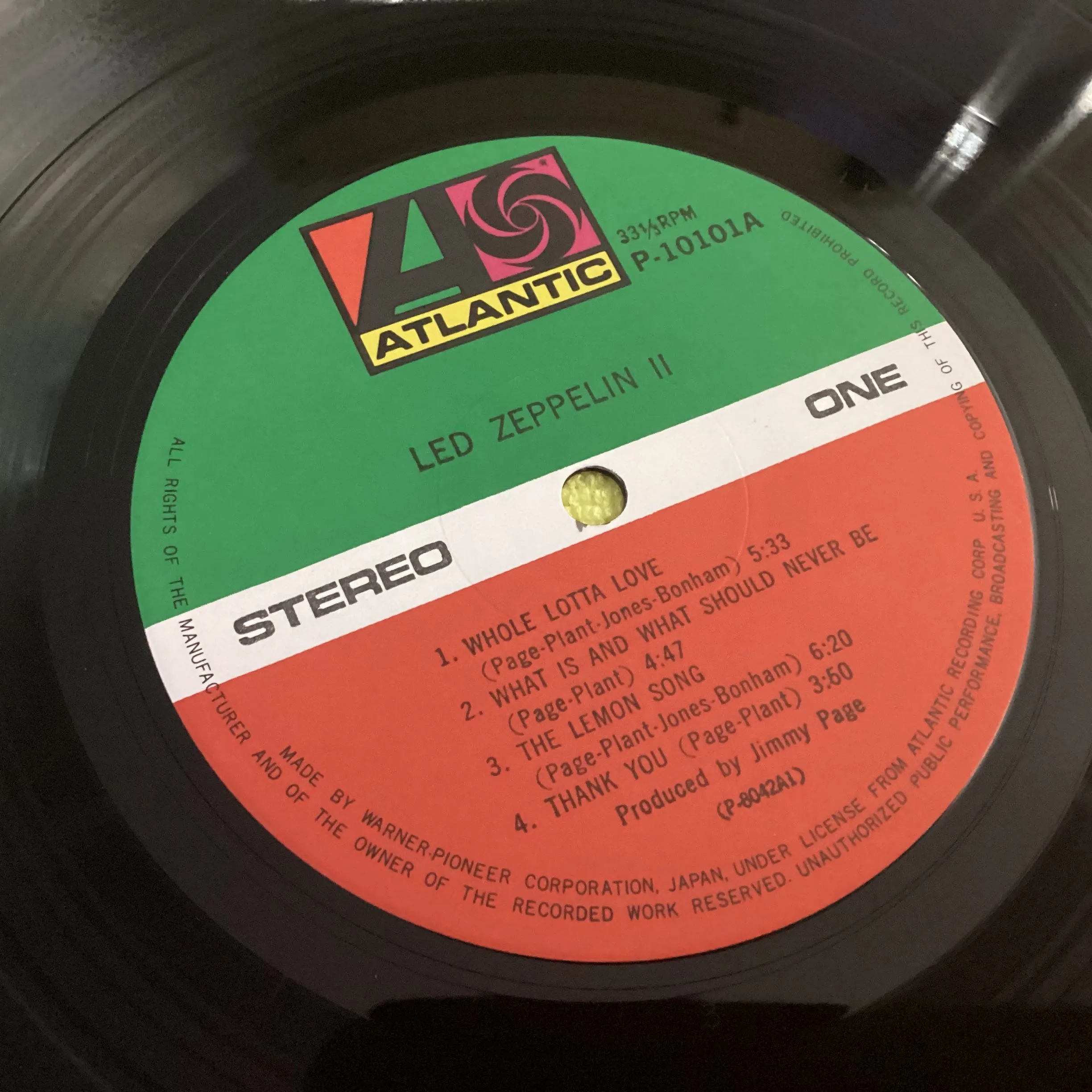 LED ZEPPELIN = LED ZEPPELIN II (JAPAN 1976) (USED)