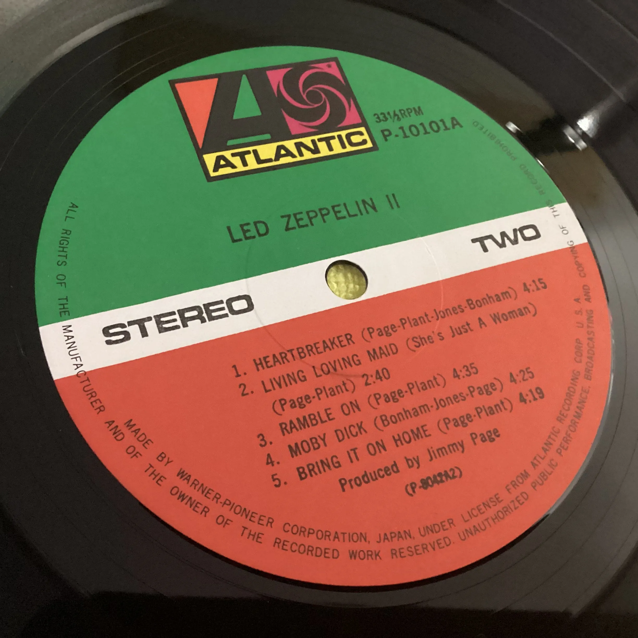 LED ZEPPELIN = LED ZEPPELIN II (JAPAN 1976) (USED)