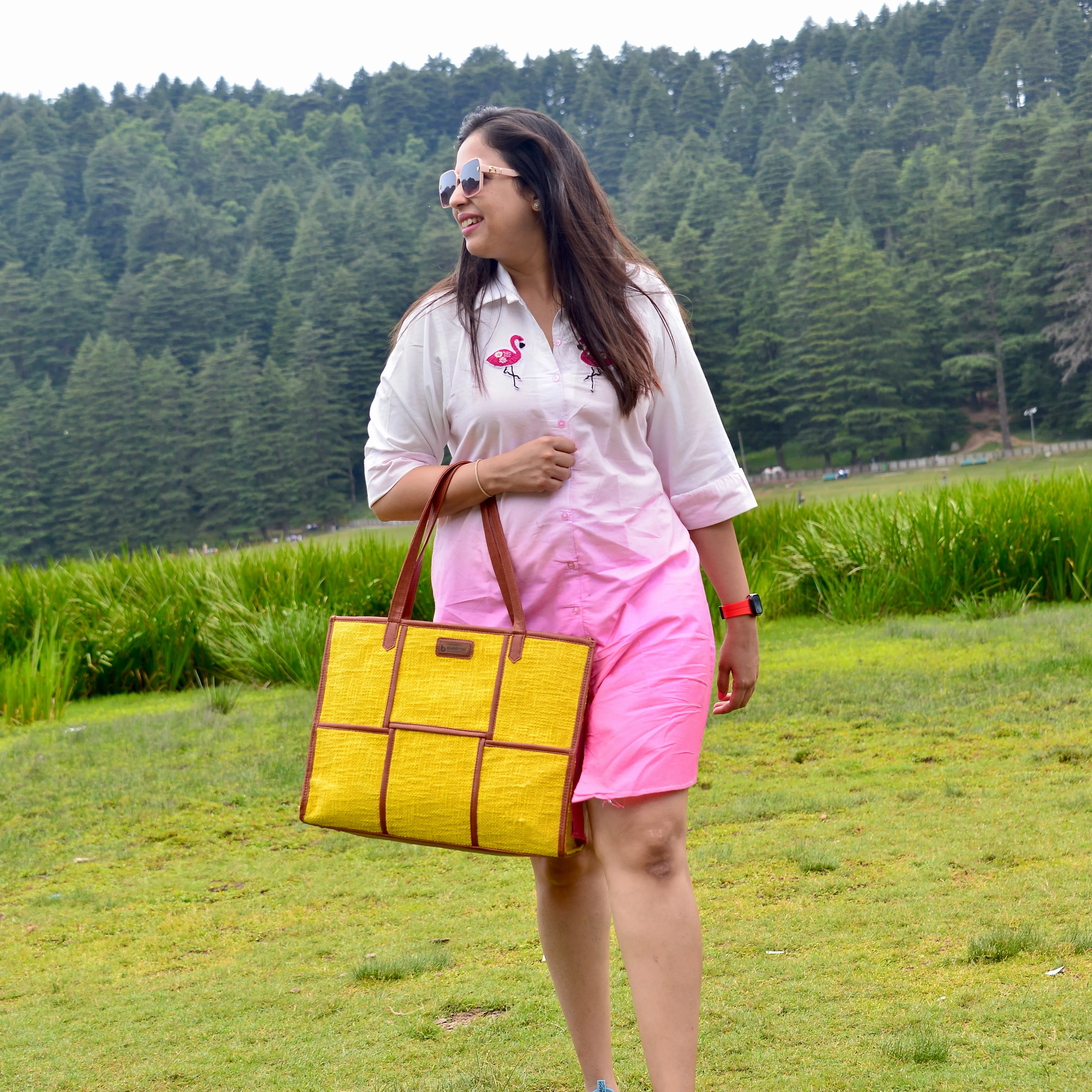 Lemoni - Ivy Tote (Medium) With Initials Customization