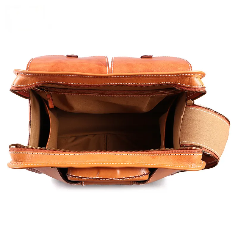 Luxury Vintage Leather Pilot Trolley Case 22" T002