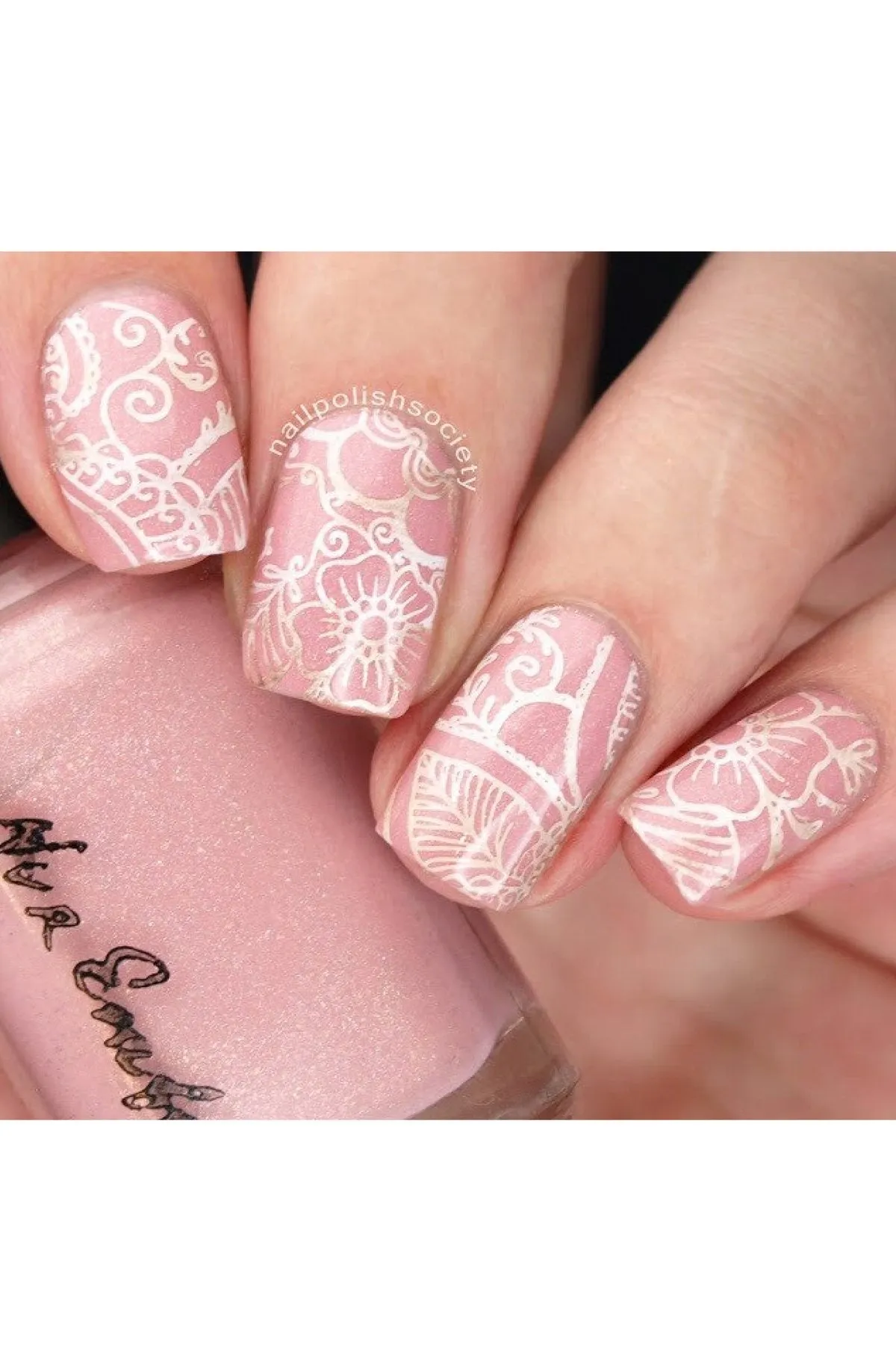 Mandala Love - Uber Chic Mini Stamping Plate