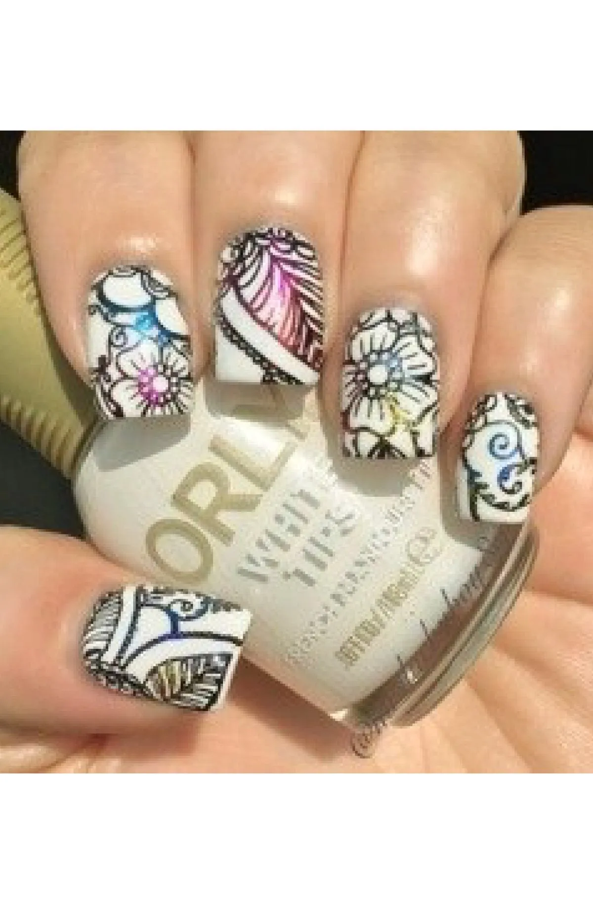 Mandala Love - Uber Chic Mini Stamping Plate