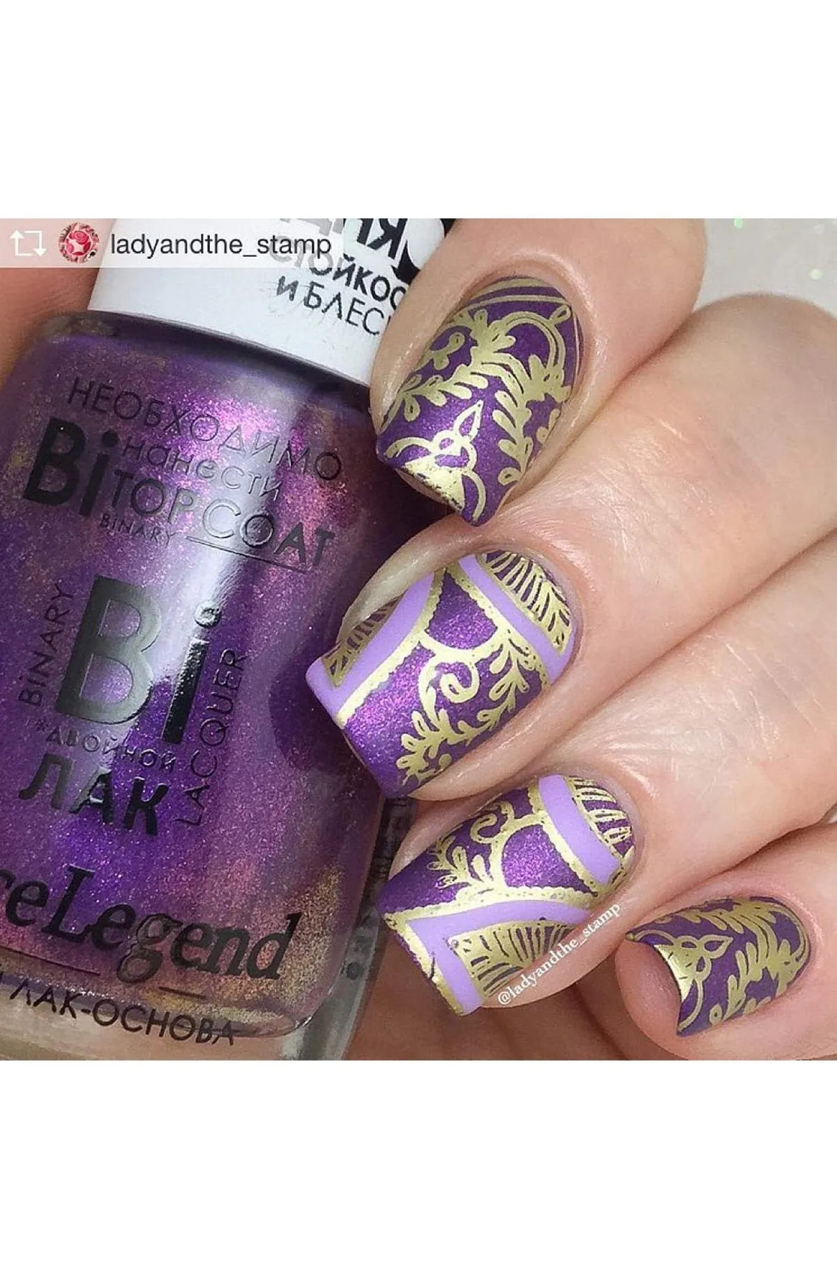 Mandala Love - Uber Chic Mini Stamping Plate