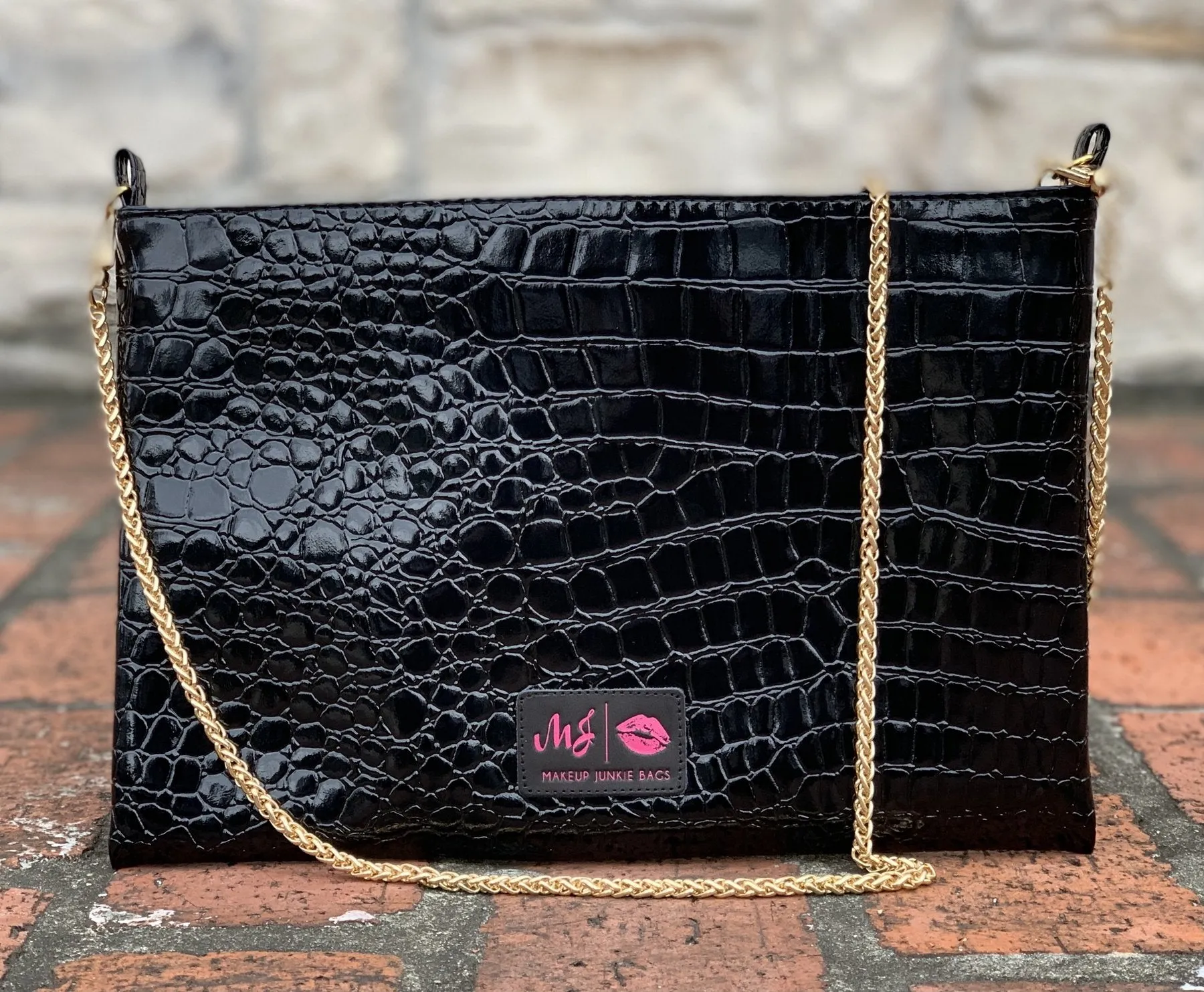 Midnight Gator Crossbody