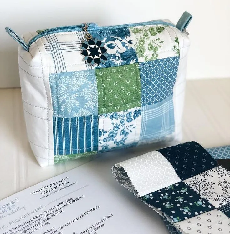 Mini Charm Bag Pattern - Free Digital Download