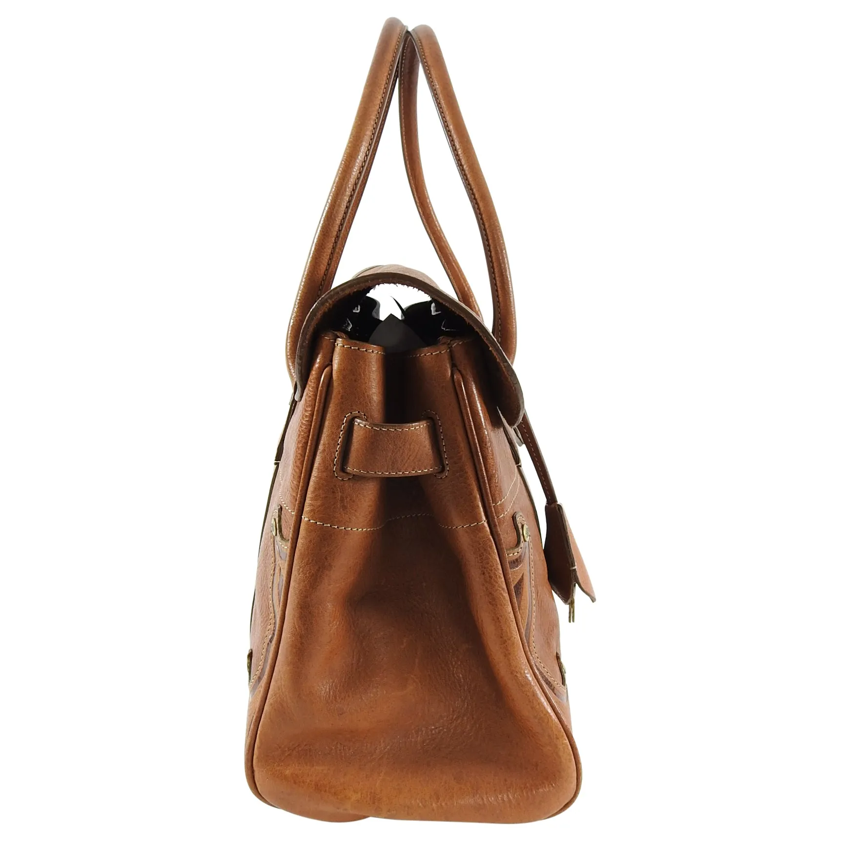 Mulberry Brown Leather Bayswater Classic Tote Bag