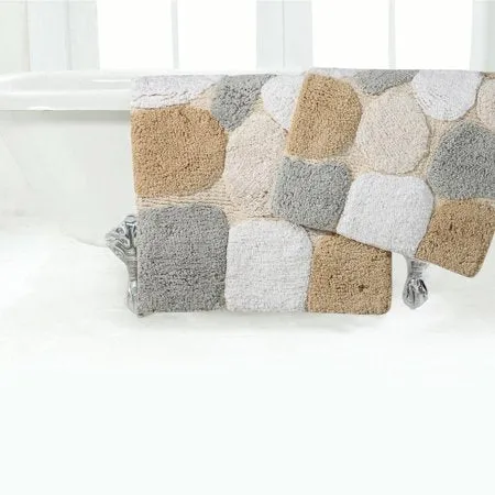 Pebbles 2 Piece Bath Rug Set