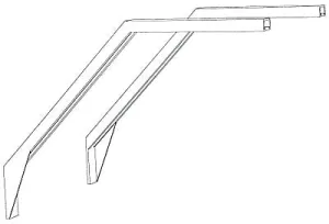 Production Basics 8538 Standard Overhead Mount Arms for Workstations