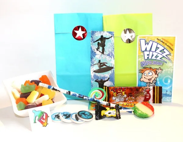 Skater Boy Lolly Bag