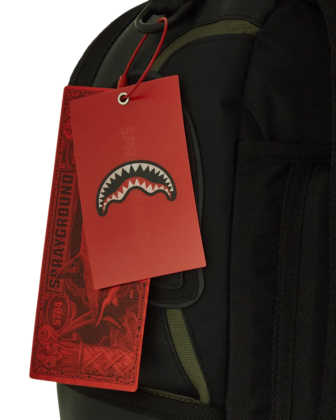 Sprayground Unleash the Shark Backpack - Green / Black
