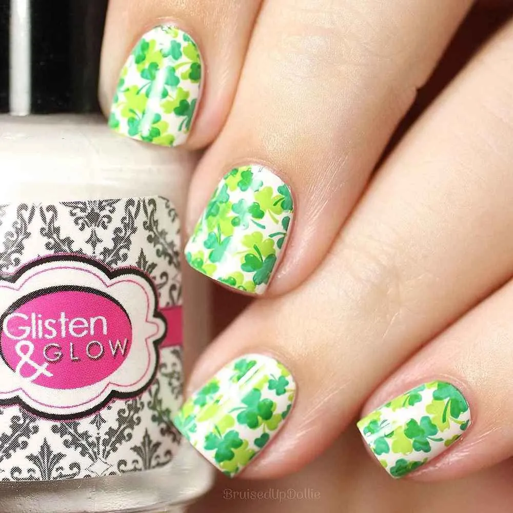St Patrick's Day 1 - Uber Chic Mini Stamping Plate