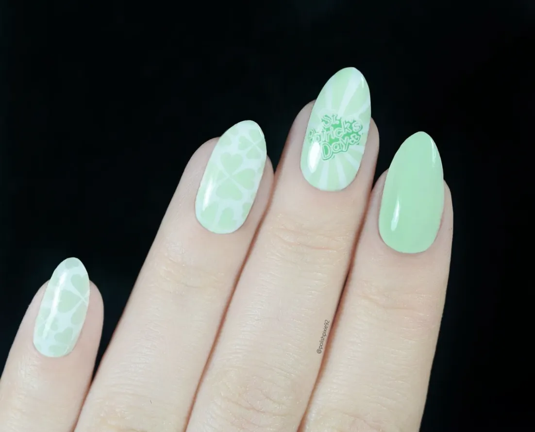 St Patrick's Day 1 - Uber Chic Mini Stamping Plate