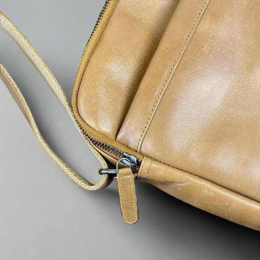 Sultan Leather Shoulder Cross Body Bag- KALGHI