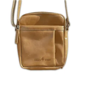 Sultan Leather Shoulder Cross Body Bag- KALGHI