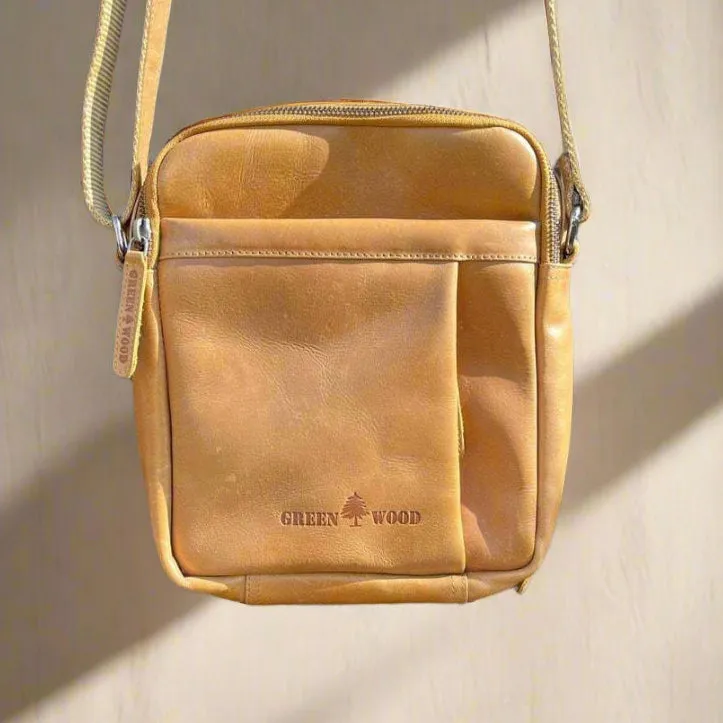 Sultan Leather Shoulder Cross Body Bag- KALGHI