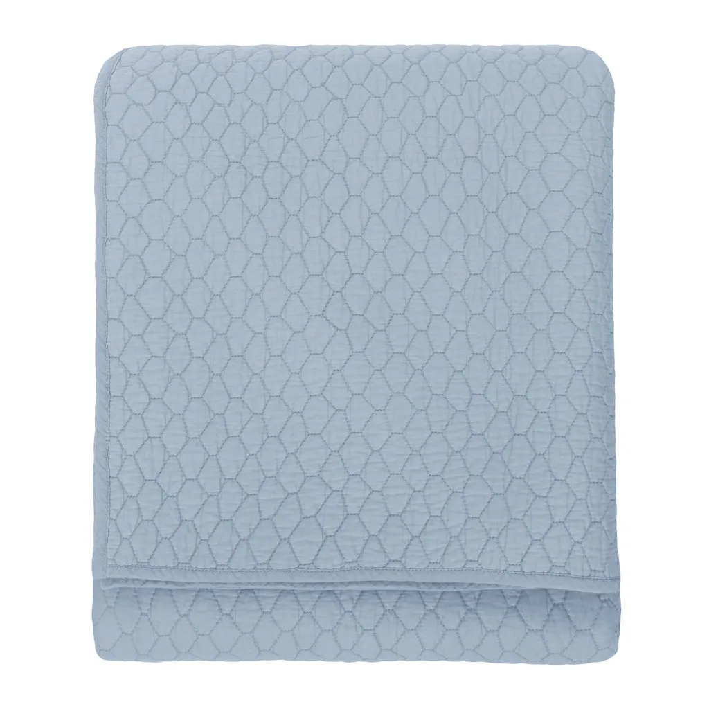 The Cloud French Blue Quilt & Sham