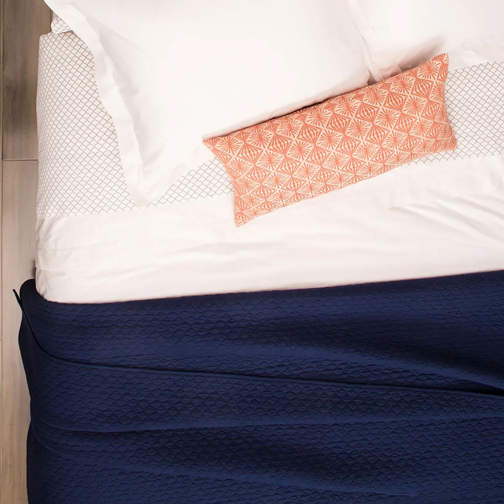The Cloud Navy Blue Quilt & Sham