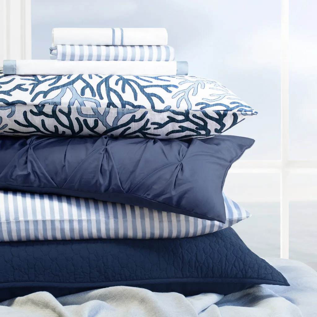 The Cloud Navy Blue Quilt & Sham