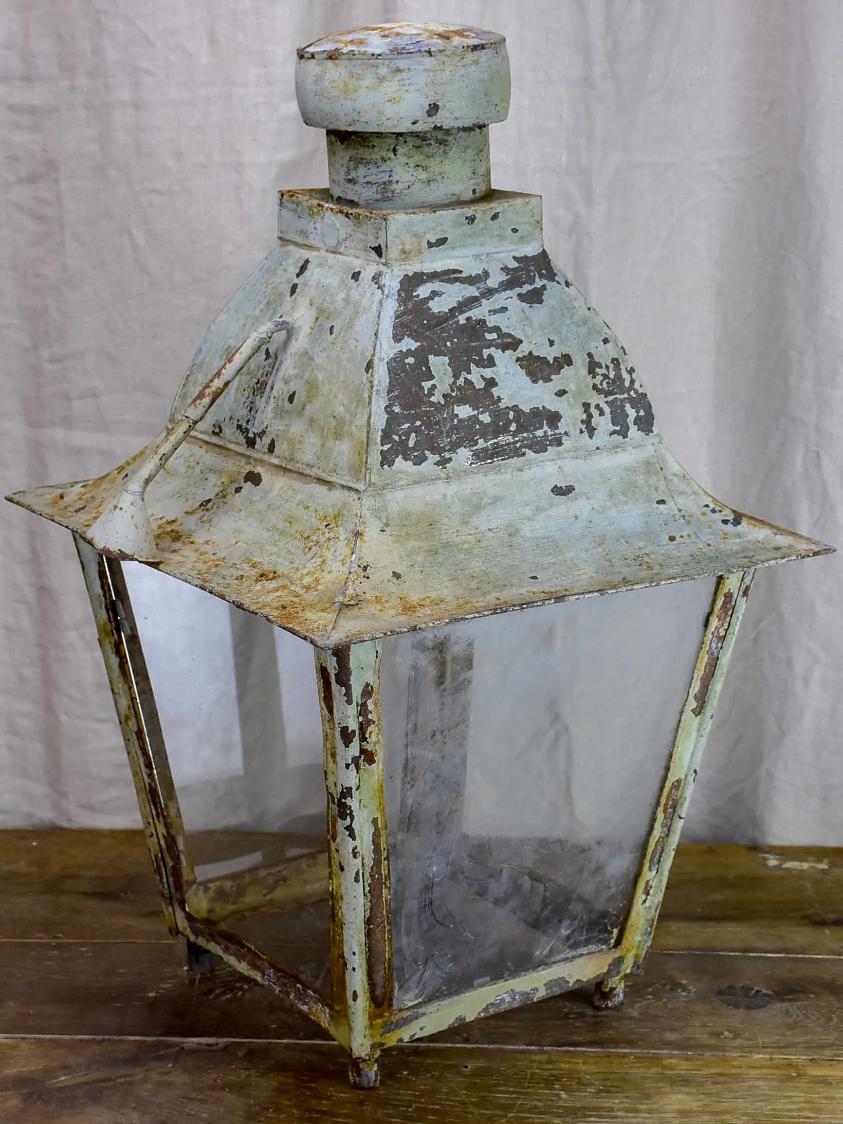 Very large antique French lantern