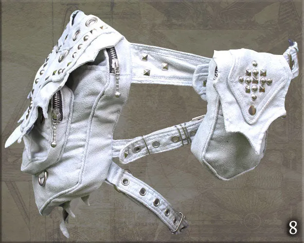 Wizard Hip Belt - with studs and small device pocket