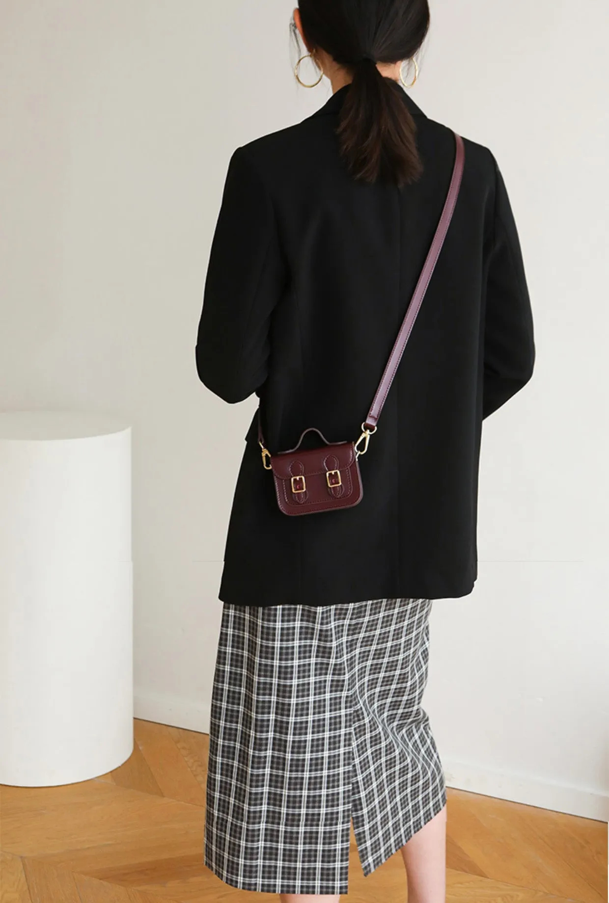 Women's Mini Shoulder Purse White Side Bag For Women
