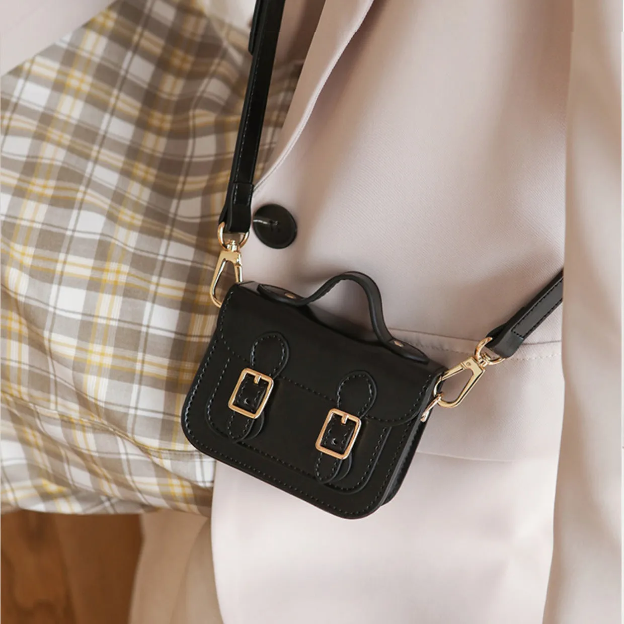 Women's Mini Shoulder Purse White Side Bag For Women