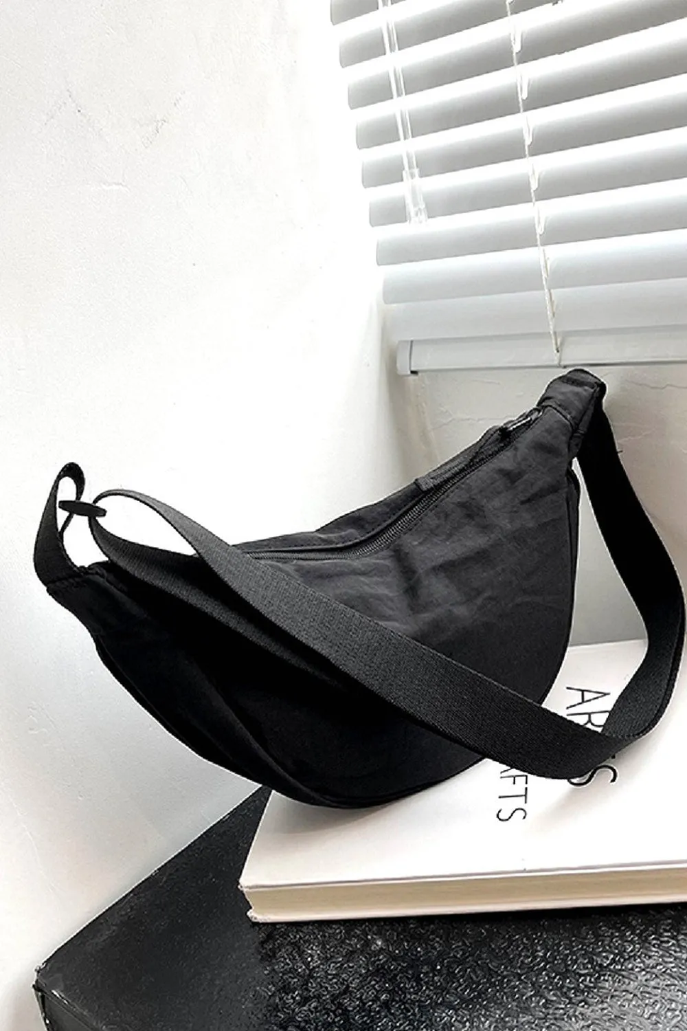 Women's Zenana Crescent Crossbody Bag